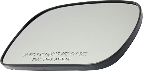 Miniatura 3 de Kool-Vue Espejo de cristal compatible con Honda Civic 2006-2011, espejo de cristal del pasajero con calefacción lateral coupé con placa de respaldo