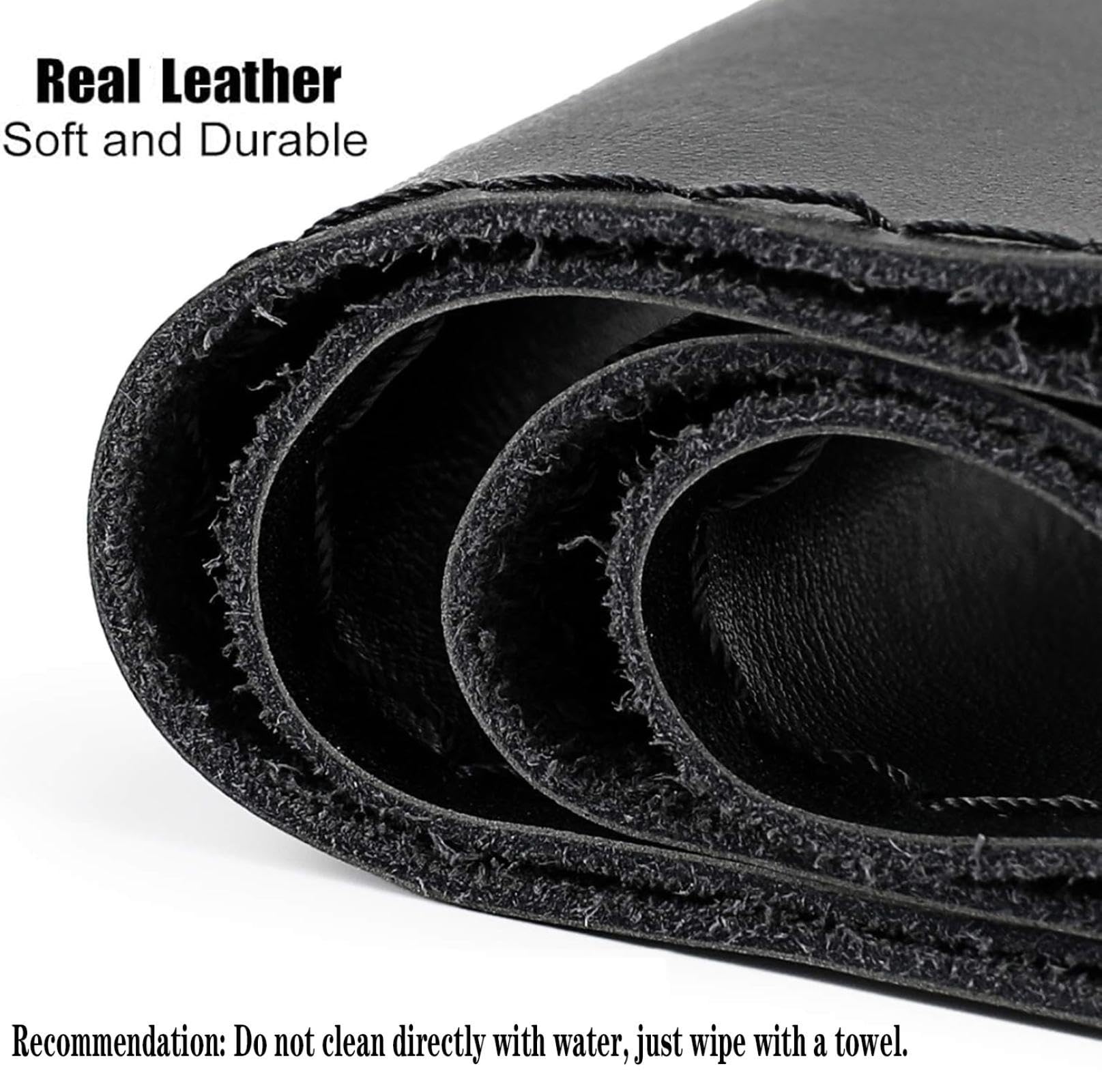 Générique Housse de Volant pour BMW 1 2 3 séries F20 F21 F22 F30 F34 F36 Couverture De Volant De Voiture DIY Housse de Volant Housse