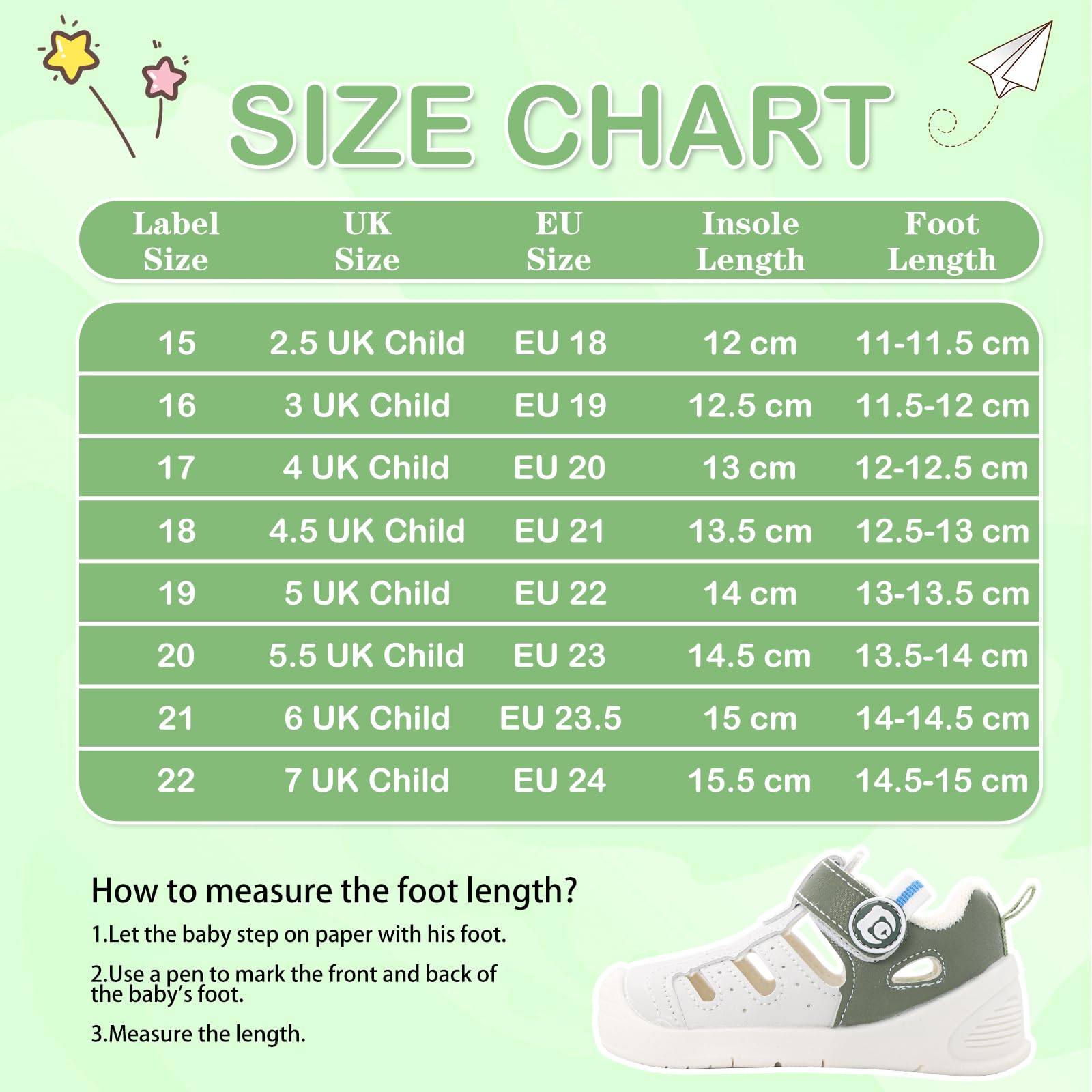 MK MATT KEELY Sandali Neonato Estive Scarpe Primi Passi Traspirante Bambino Sandali Punta Chiusa con Suole Gomma Antiscivolo