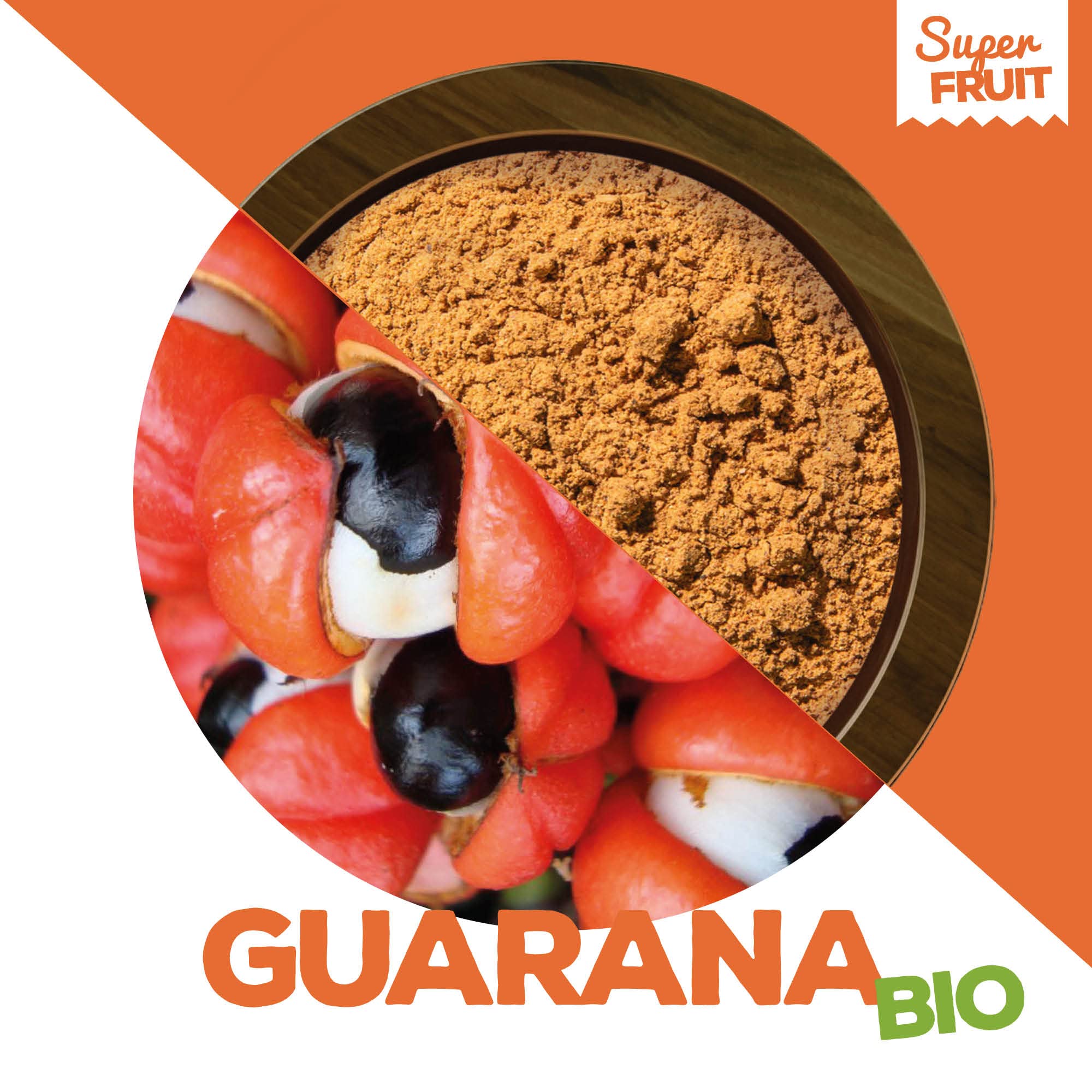 La Brigade des Épices - Guarana BIO lyophilisé en poudre - 200g - 5% de Caféine NATURELLE – SANS maltodextrine & SANS Additifs – Origine BRÉSIL - Conditionné en France I TONIFIANT