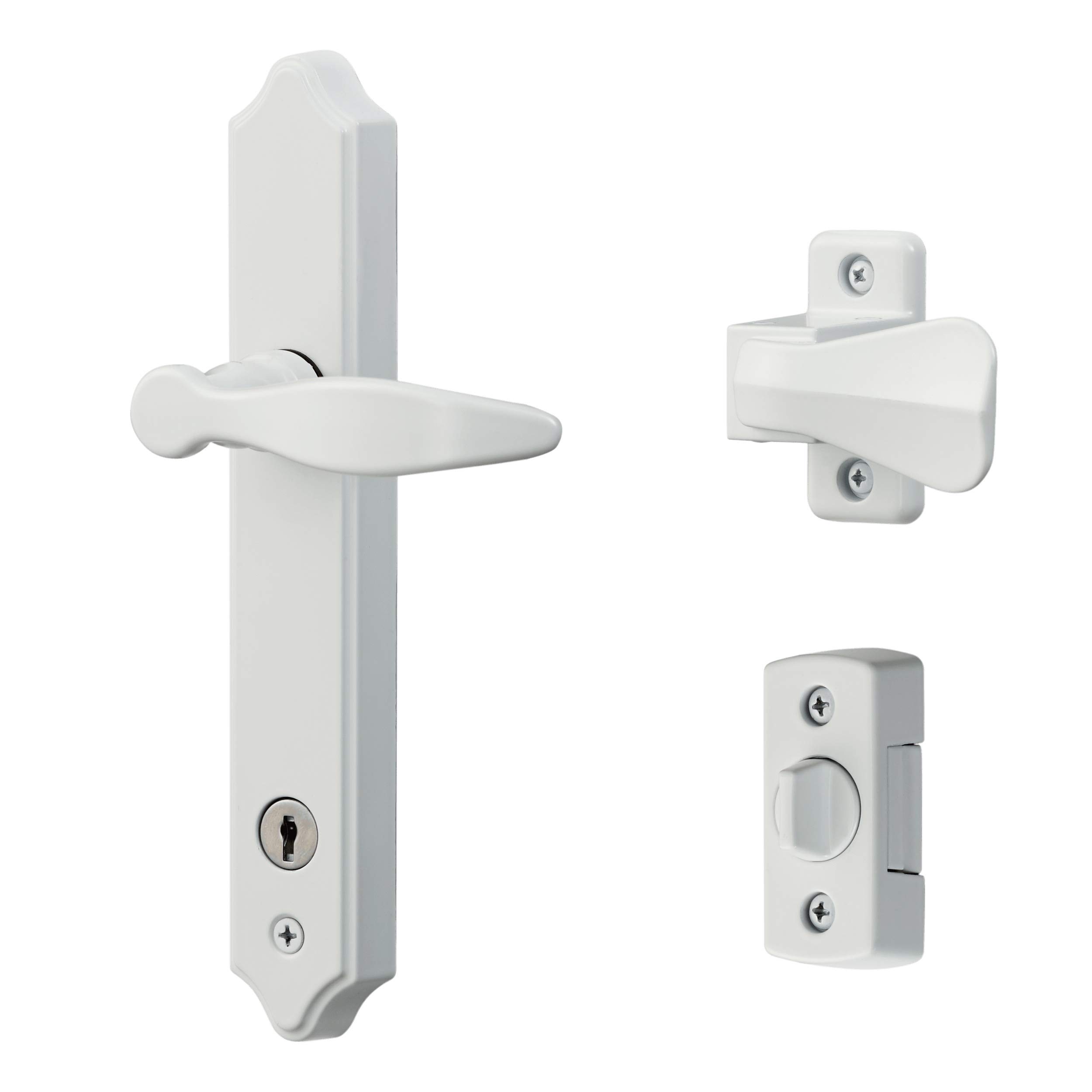 Storm Door Handle with Lock - Ideal Security -16 Storm Door Handle with Lock - Ideal Security -16
