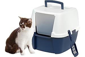 IRIS Jumbo Cat Litter Box Enclosure: Ultimate Comfort, Privacy, and Hygiene Solution