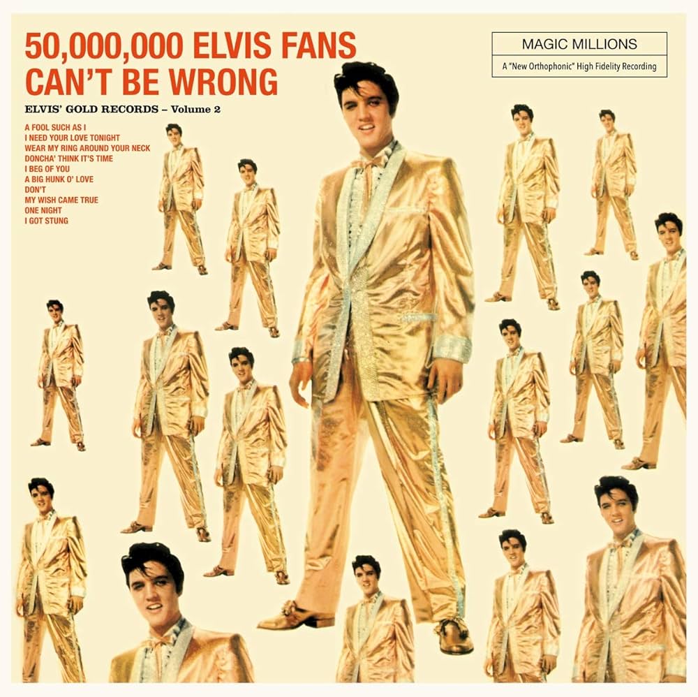 英 Elvis' Golden Records volume2 Presley Elvis Presley – Elvis' Golden Records Volume 2 – Vinyl (LP