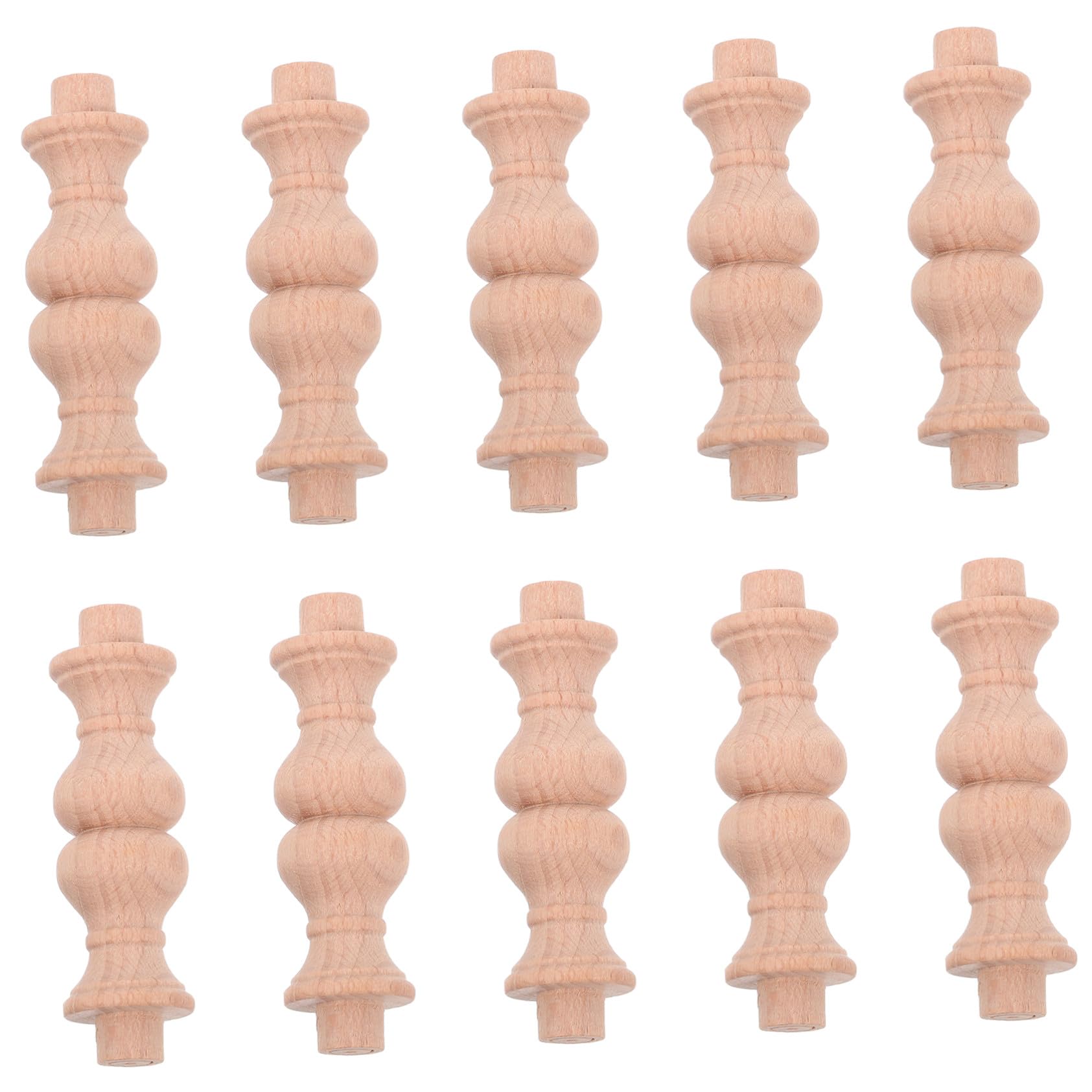 Balaustres de madera maciza de 63mm Gatuida para escaleras y muebles