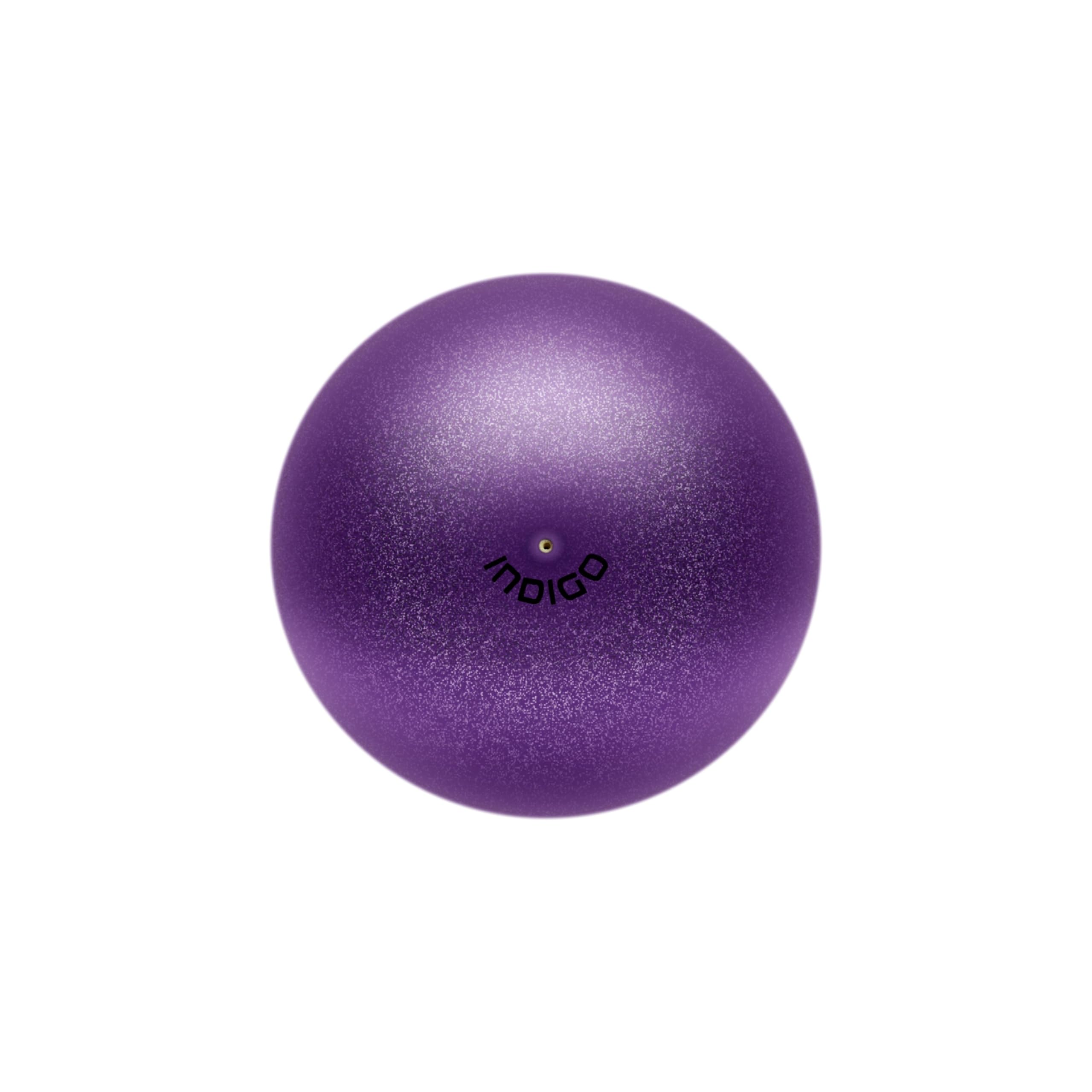 DRUNA Pelota de Gimnasia Rítmica Metalizada PVC 17 cm 300 gr