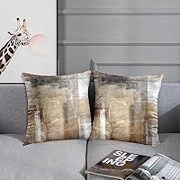 Vista 3 de Britimes Fundas de almohada modernas para decoración del hogar, 18 x 18 pulgadas, juego de 2 fundas de almohada decorativas, fundas de almohada