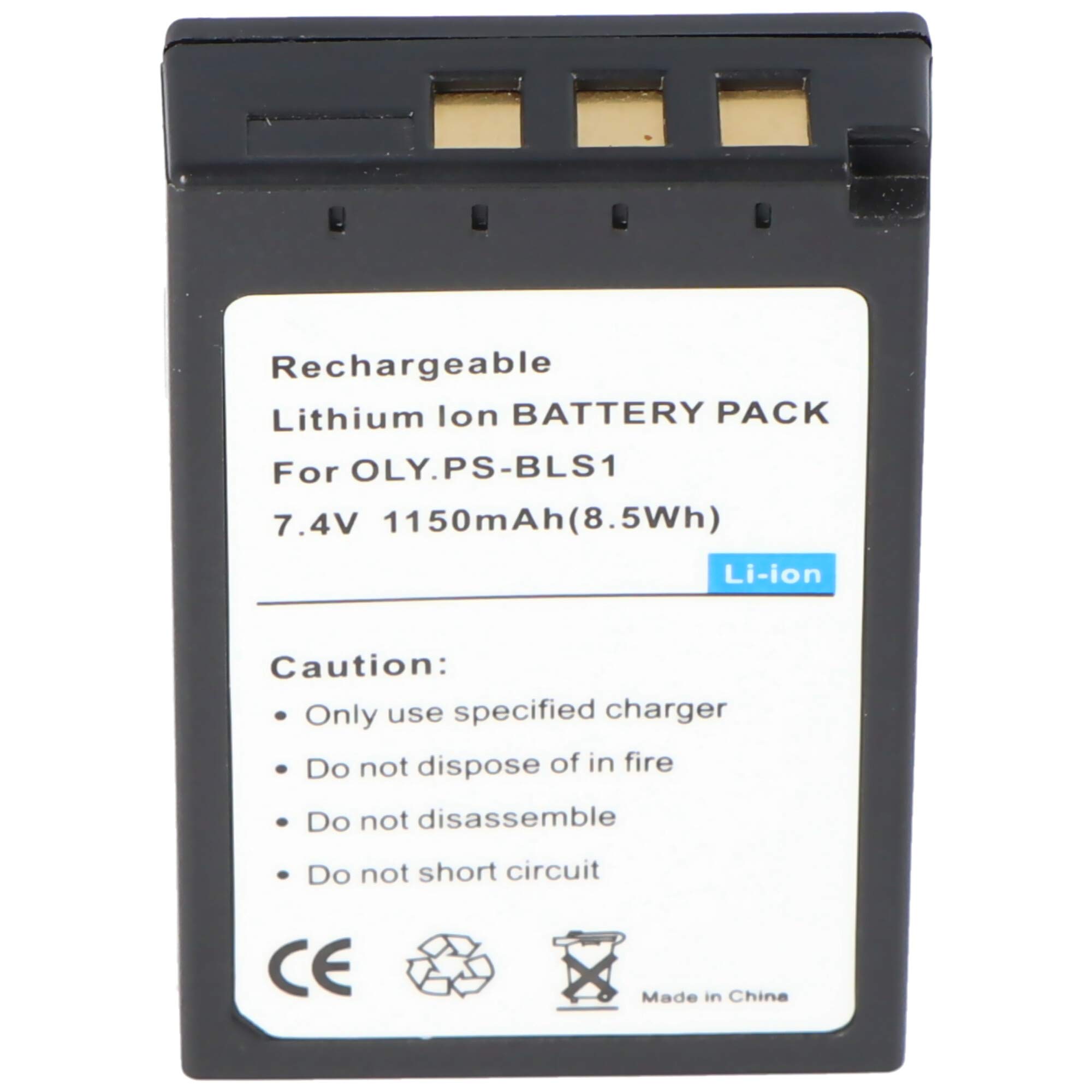 Kastar 3-Pack Battery Replacement for Olympus BLS-50 PS-BLS50 BLS-5 PS-BLS5 Battery, Olympus OM-D E-M10, OM-D E-M10 Mark II, OM-D E-M10 Mark III, OM-D E-M10 Mark IV, OM System OM-5 Mirrorless Camera