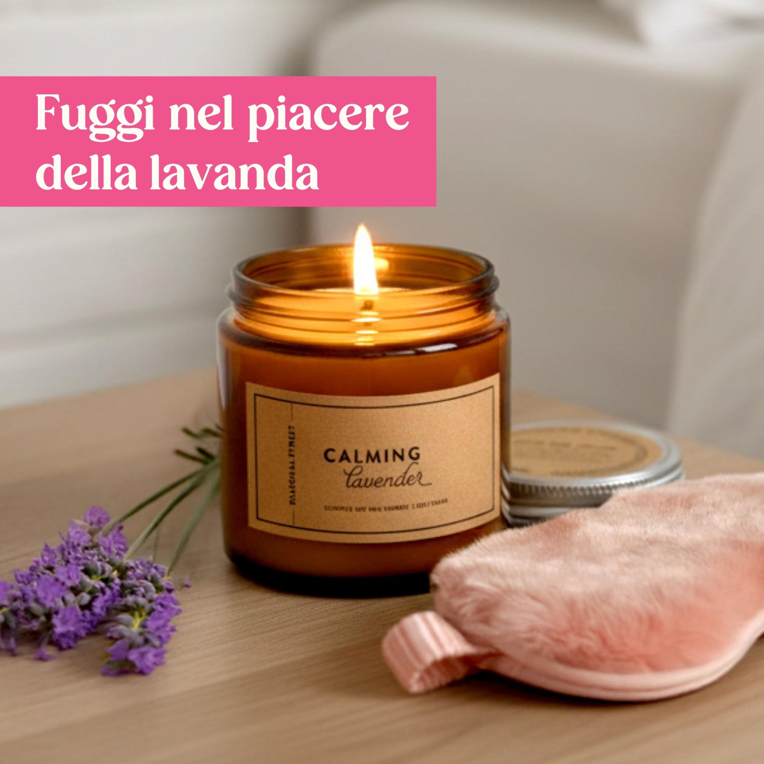 Set Regalo con Borsa Acqua Calda – Boule Acqua Calda Rosa da 1000ml con Calzini, Tazza, Candela, Mascherina per gli Occhi e Libro da Colorare con Matita