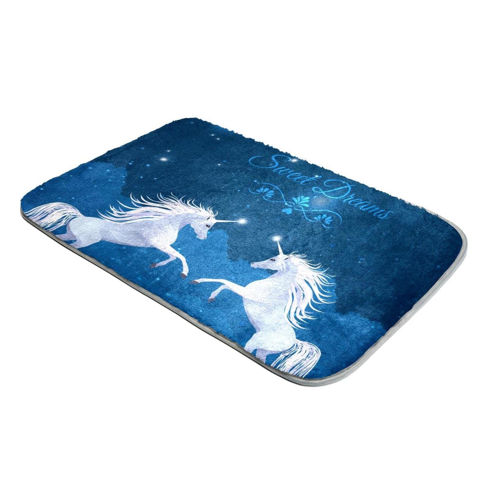 Tapis poils longs fausse fourrure Sweet Dreams bleu argent pour décoration chambre fille