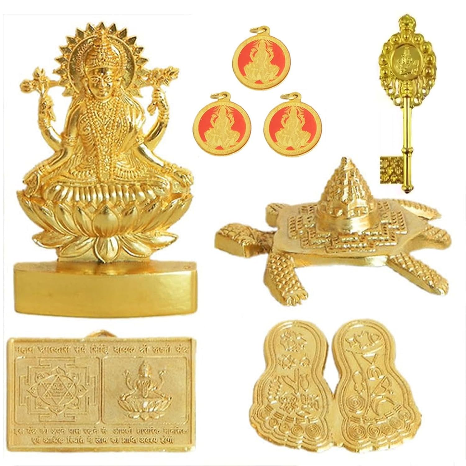 dhan laxmi Yantra I Good Luck Set of 8 Yantra