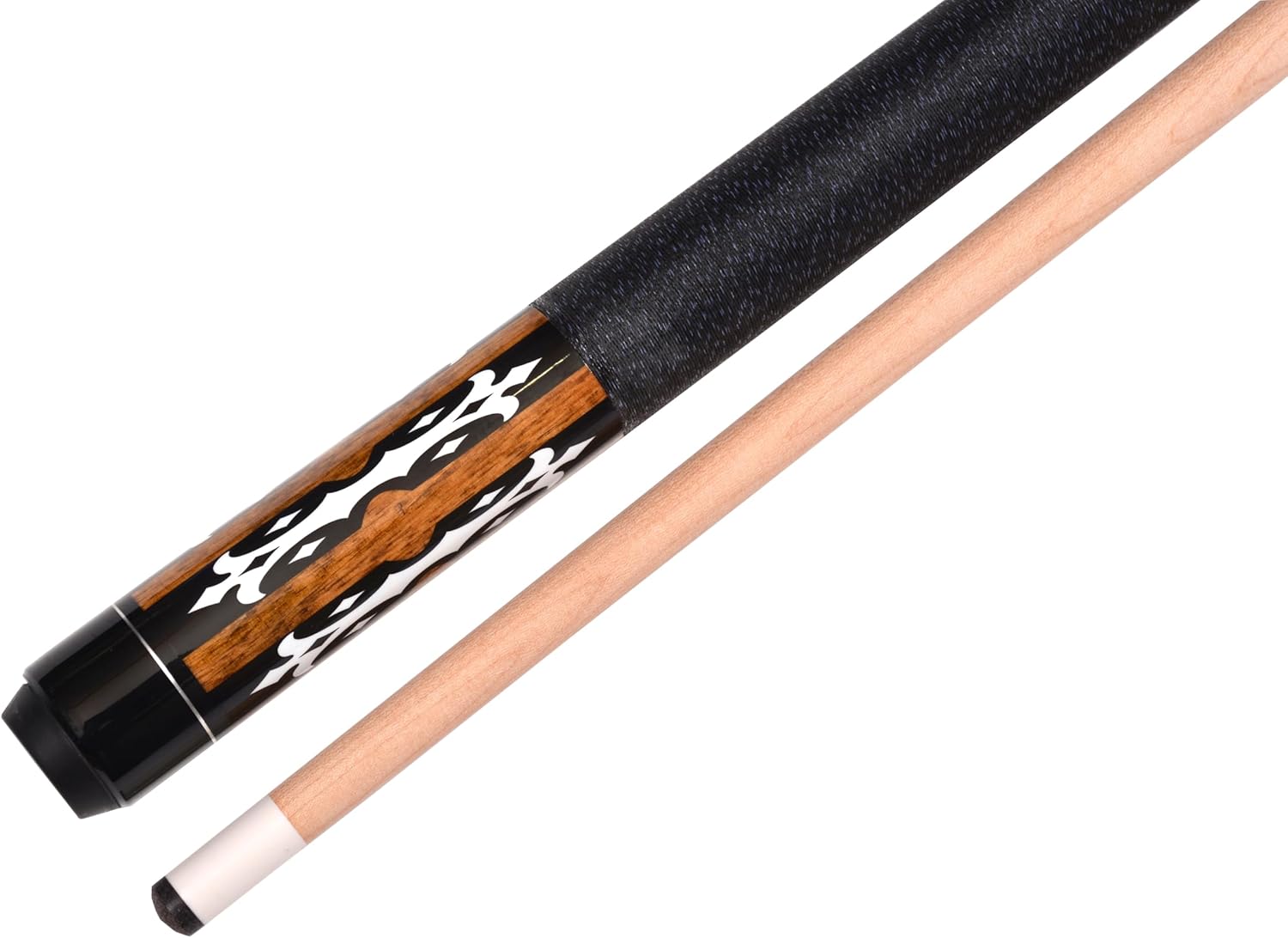 Accuplay Billiards Short Maple 2 Piece Hardwood Canadian Maple Pool Cue Stick Choose 42" - 17 oz or 48" - 19 oz Several Colors Available