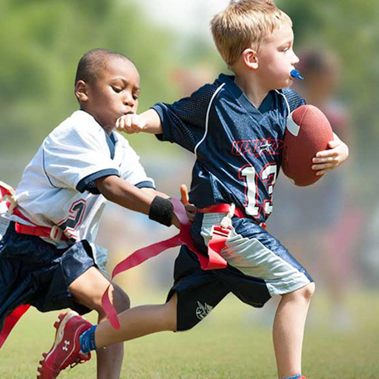 Generico Football americano, pallone da calcio in gommas, palloni per tutte le stagioni con presa migliorata per giochi e allenamenti in giardino, regalo per bambini