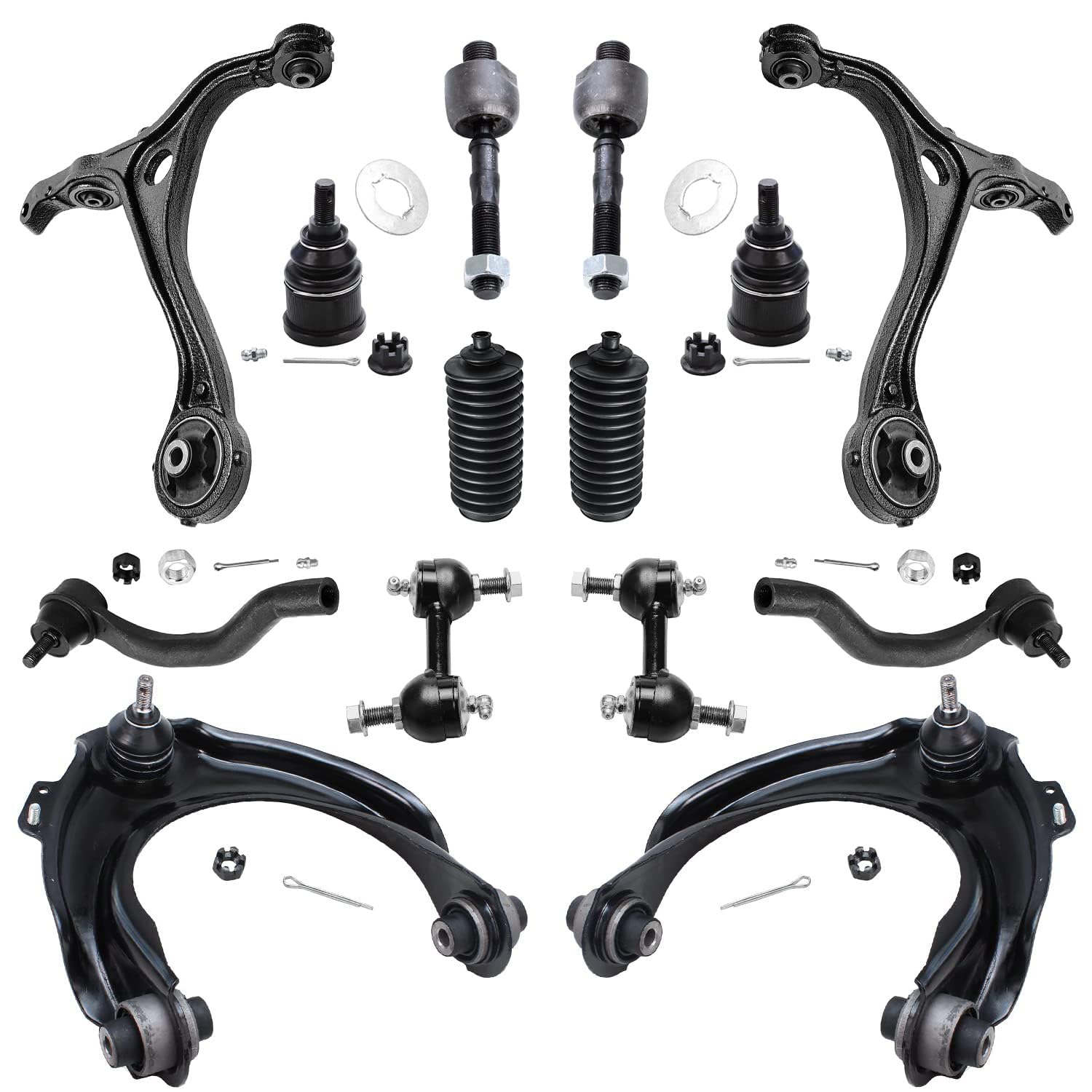 - Front Upper Lower Control Arms