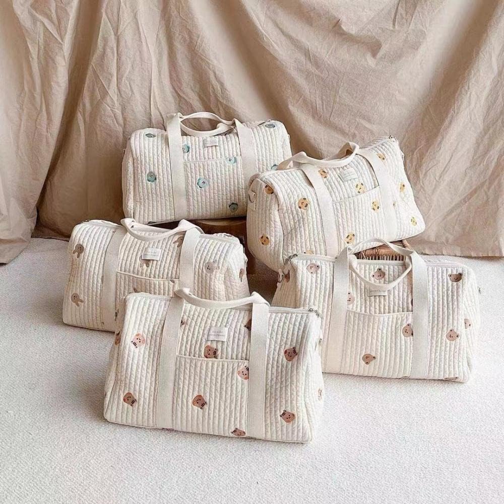 Borsa maternità per neonati Pannolino materno Mamma Borsa trapuntata maternità Packs Toilette Bagaglio Borsa Mamma Viaggio Tote
