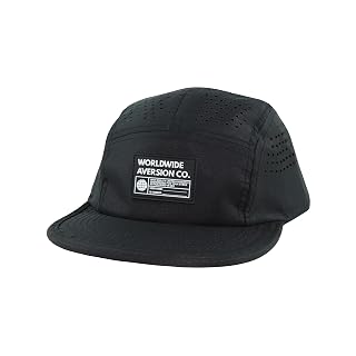 Boné Aversion Five Panel Corrida Running Aba Reta Flexível UltraDryLite