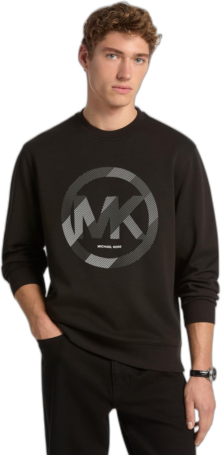 Michael Kors Men's Mk Sport Logo Crewneck Sweatshirt