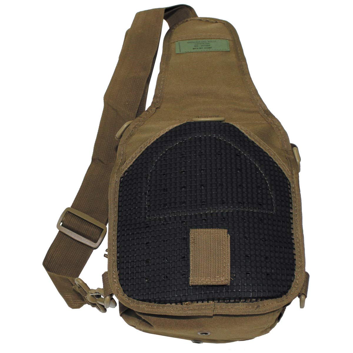 shoulder bag. molle. coyote tan