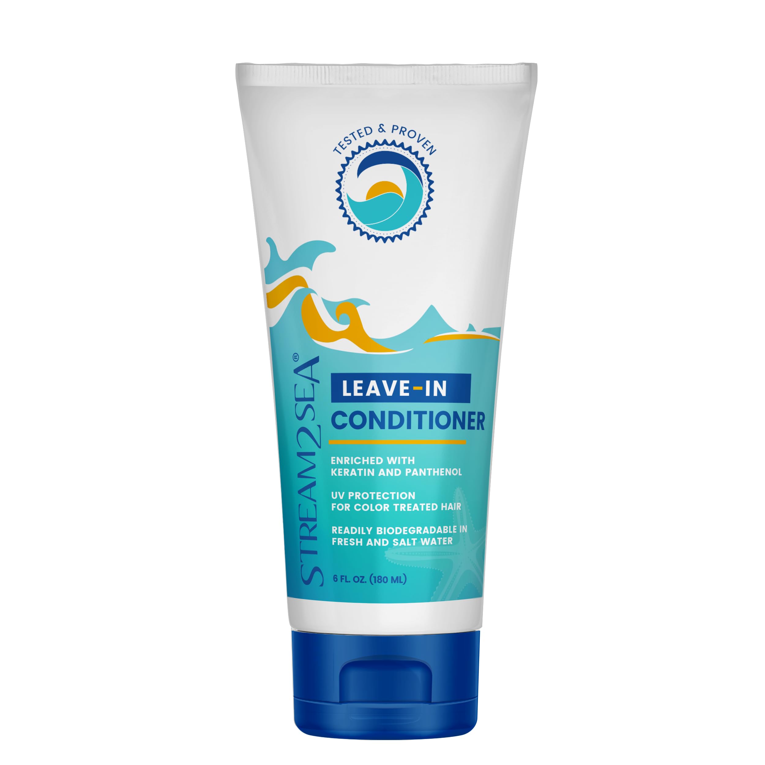 Stream2Sea Sulfate Free Leave-In Hair Conditioner with Sun Protection