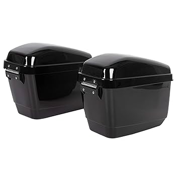 New Hard Saddle bags Saddlebags w/mounting kits Fit Honda