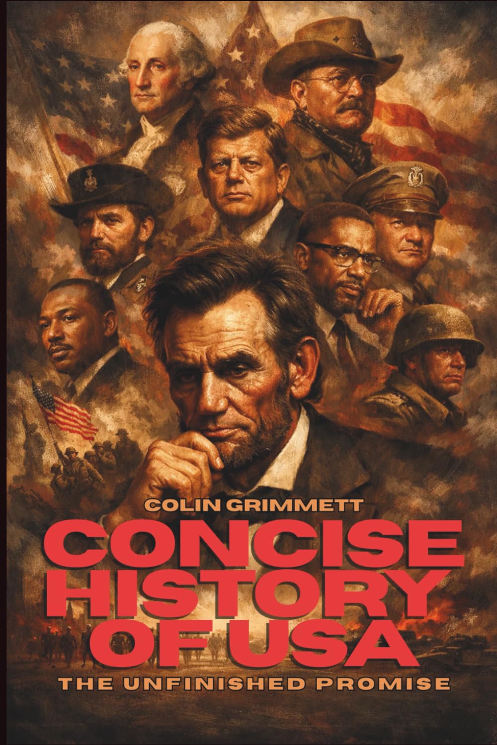 Concise History of USA - The Unfinished Promise: The Long Struggle for American Meaning (History is Fun)