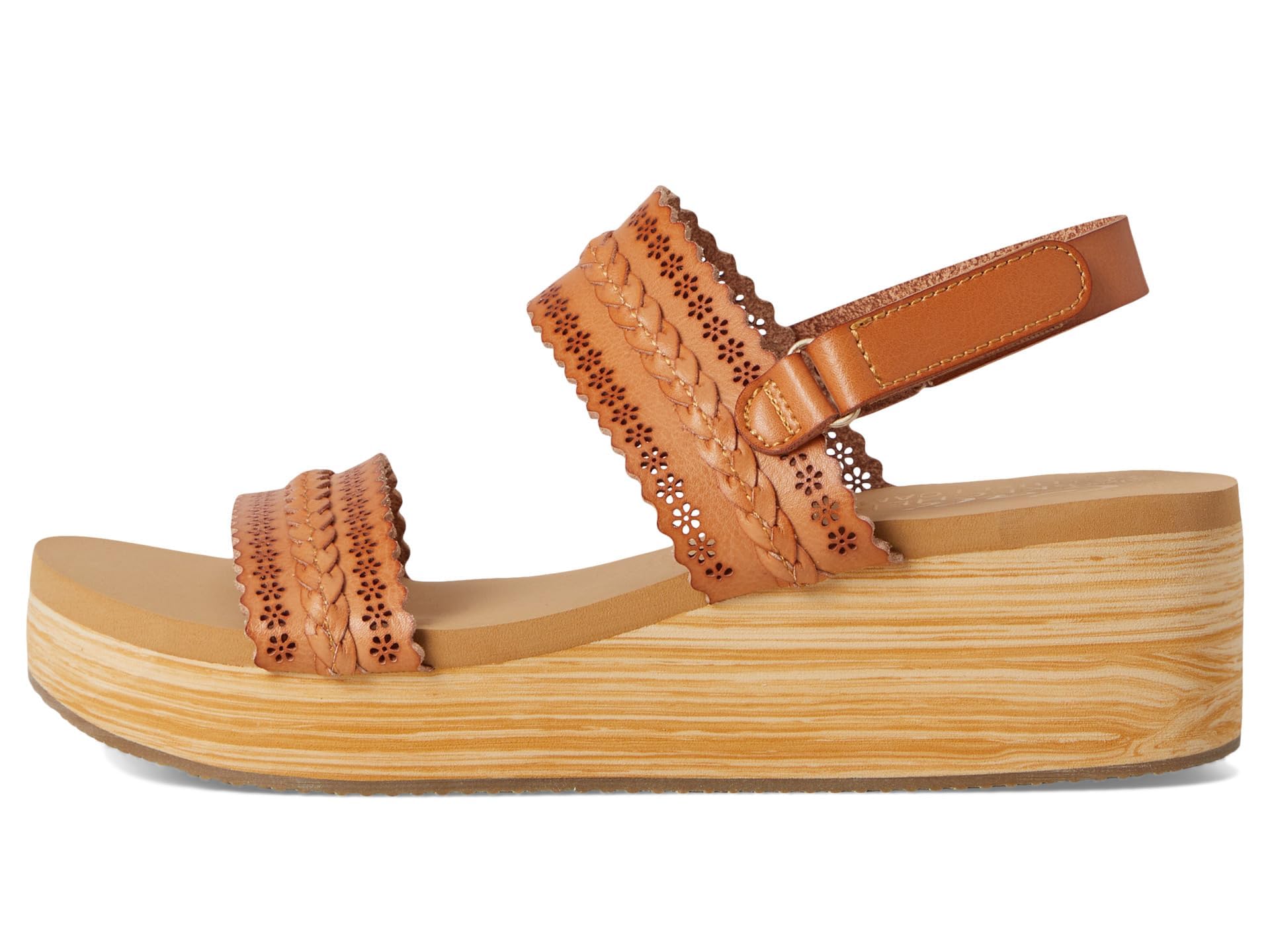 Skechers Damskie sandały na koturnie Summers-Coastal Spacer