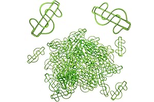 50 Pcs Dollar Bill Money Bookmarks