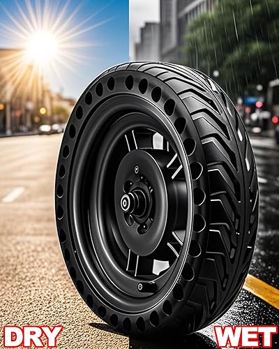 Miniatura 8 de Paquete de 2 neumáticos de scooter 5075-6.1 sin cámara, mejora tu scooter con neumáticos Airless de 8.5 x 2.0, neumáticos de repuesto de 8 12 x2