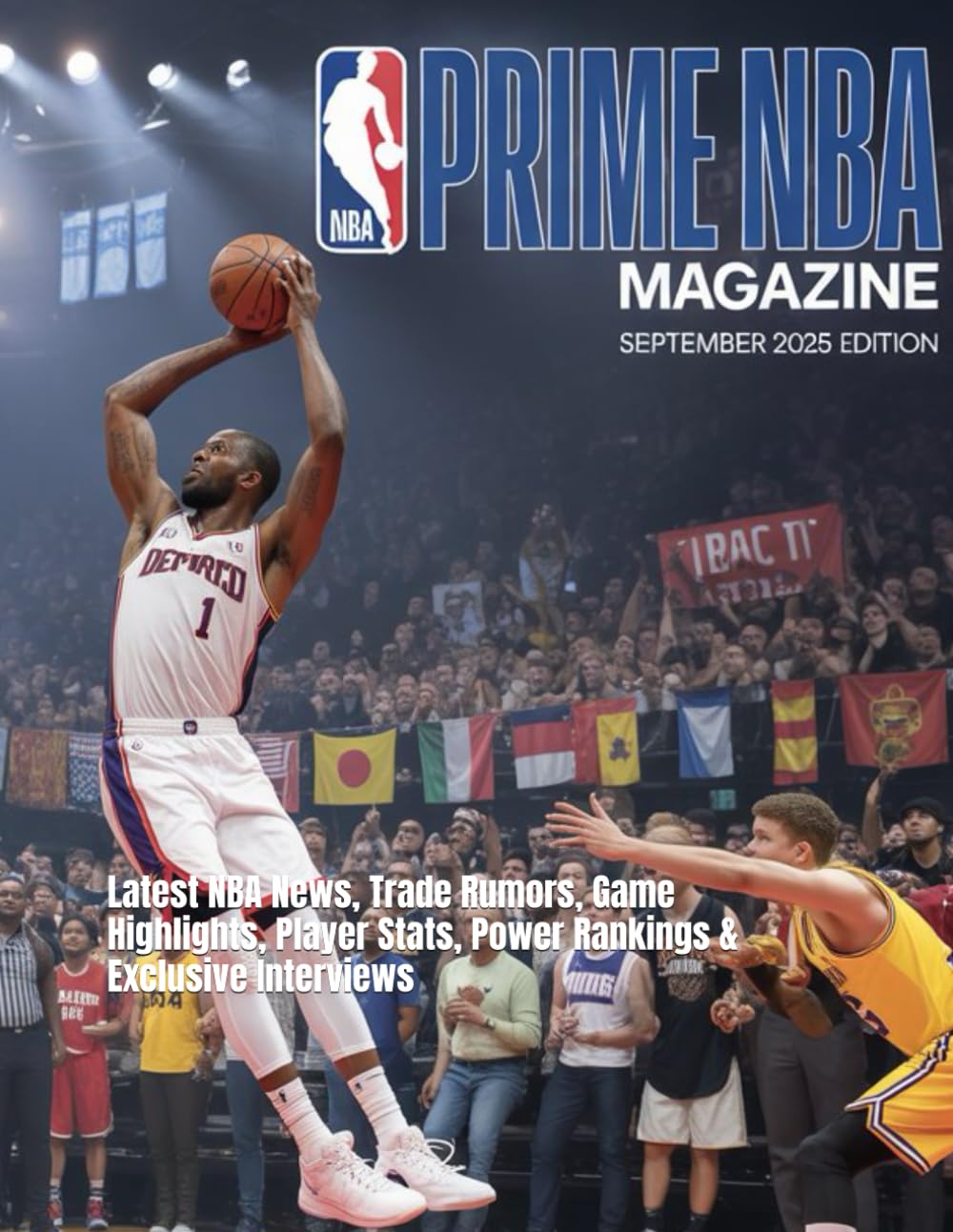 Prime NBA Magazine September 2025 Edition: Latest NBA News, Trade Rumors, Game Highlights, Player Stats, Power Rankings & Exclusive Interviews: 1 (Nba magazine book 2025)