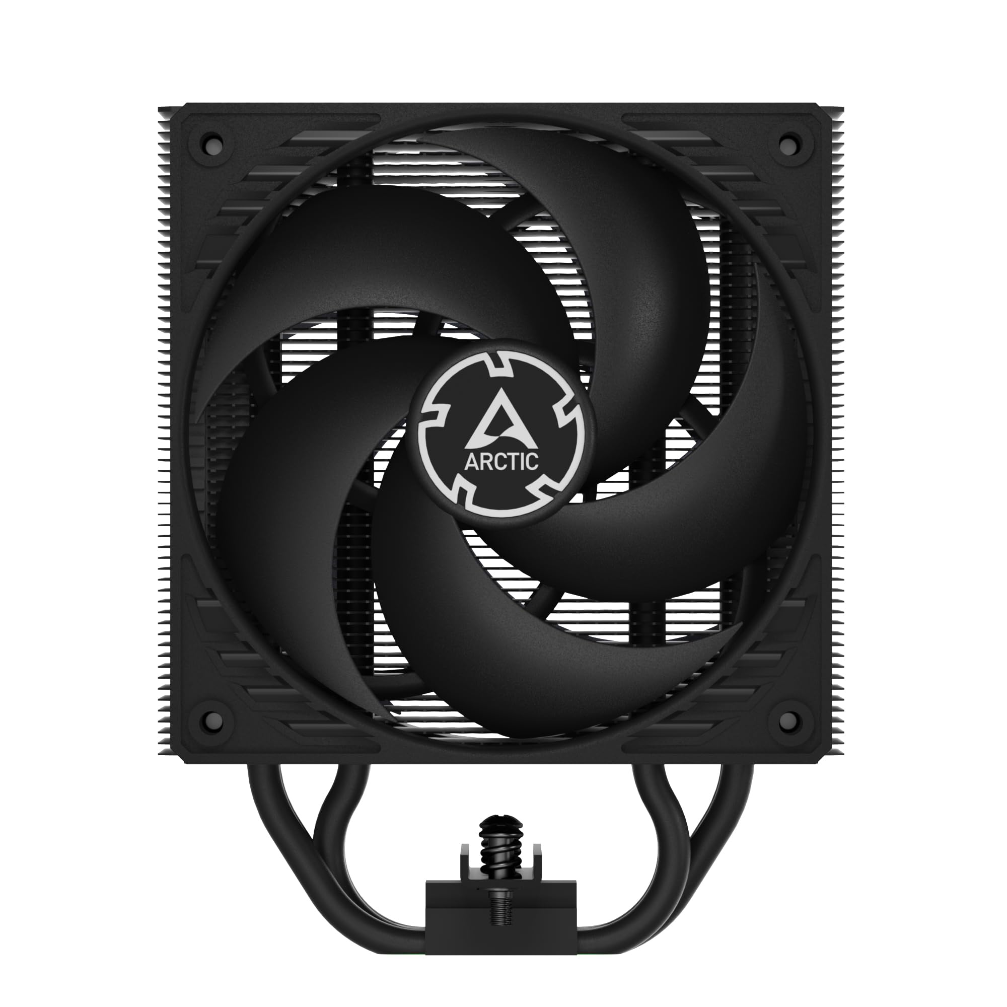 ARCTIC Freezer 36 (noir) - Refroidisseur CPU monotour avec push-pull, deux ventilateurs P 120 mm à pression optimisée, roulement fluidodynamique, 200-1800 rpm, 4 heatpipes, incl. MX-6 - Noir