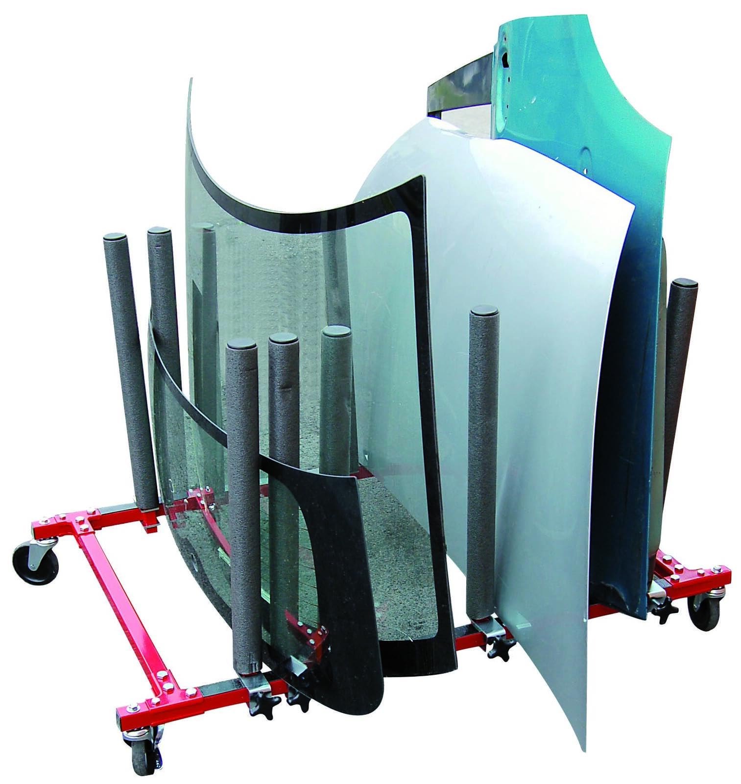 Chariot Porte Pieces/Pare-Brise/capots - OC 6041 - CLAS Equipements
