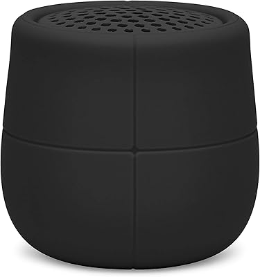 Lexon MINO X – Floatable Water Resistant IPX7 Portable Bluetooth Speaker – 3W – Black
