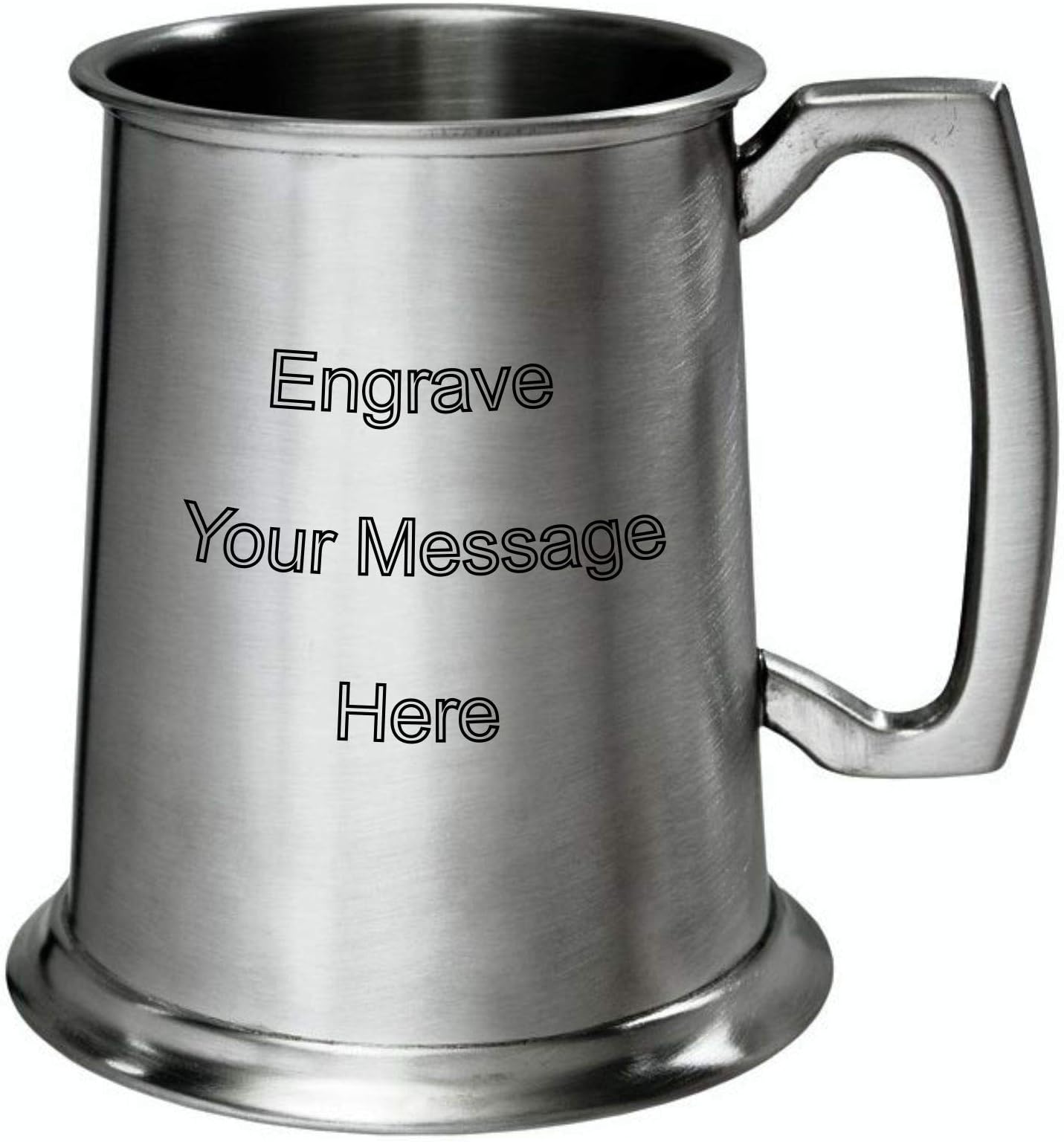 Wentworth PewterGreat Gifts UK - Antique Finish Tankard Free Engraving