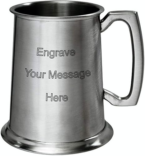 Wentworth Pewter - Jarra de peltre con acabado antiguo GRABADO GRATIS