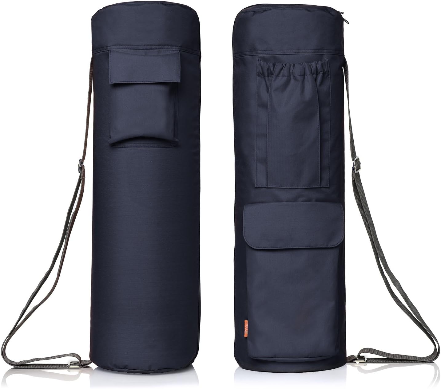 Full Zip Yoga Bag with Expandable Pocket and Water Bottle Holderโ Fits Yoga Mats