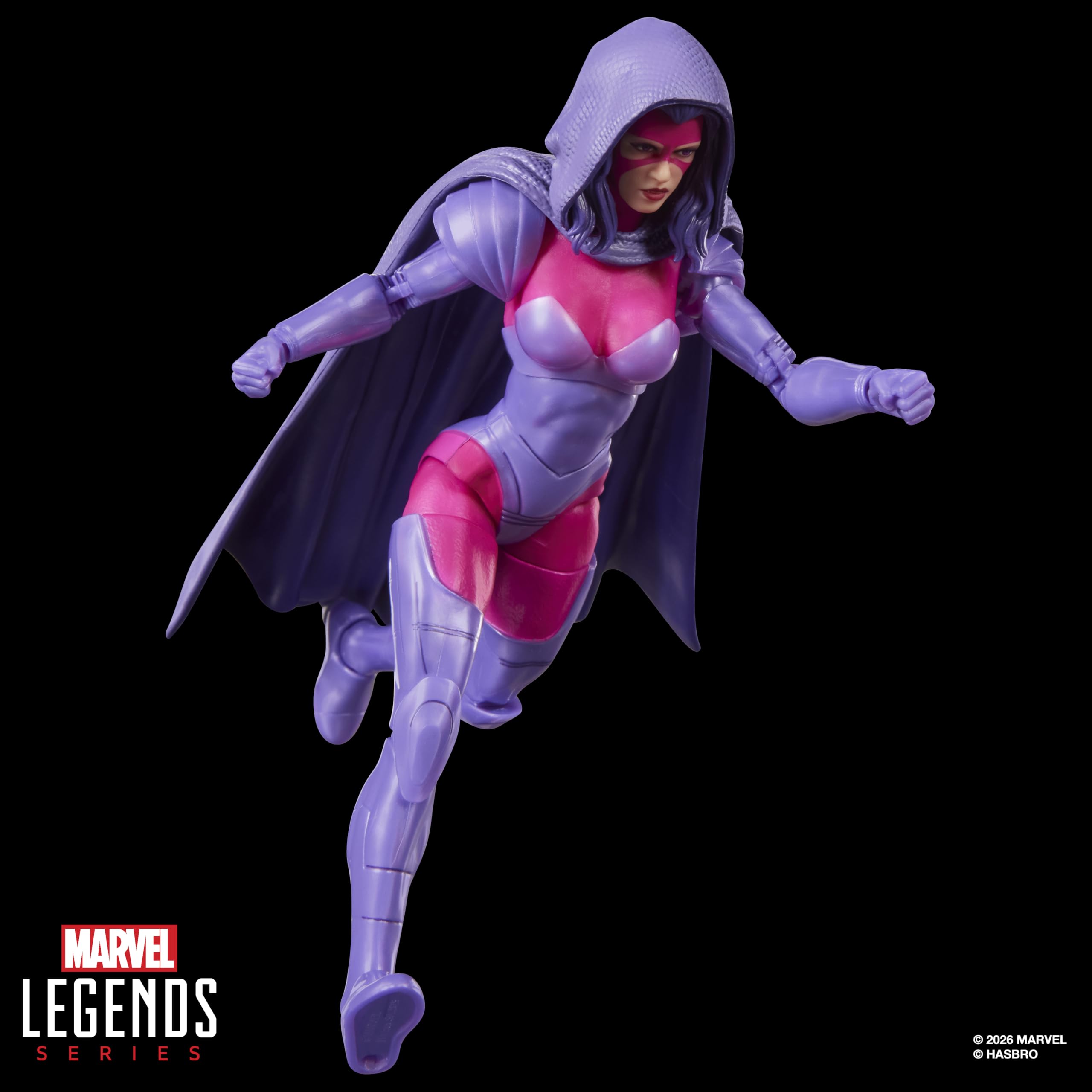 Marvel Legends Series, Psylocke, Figura Coleccionable de los cómics de Patrulla-X a Escala de 15 cm