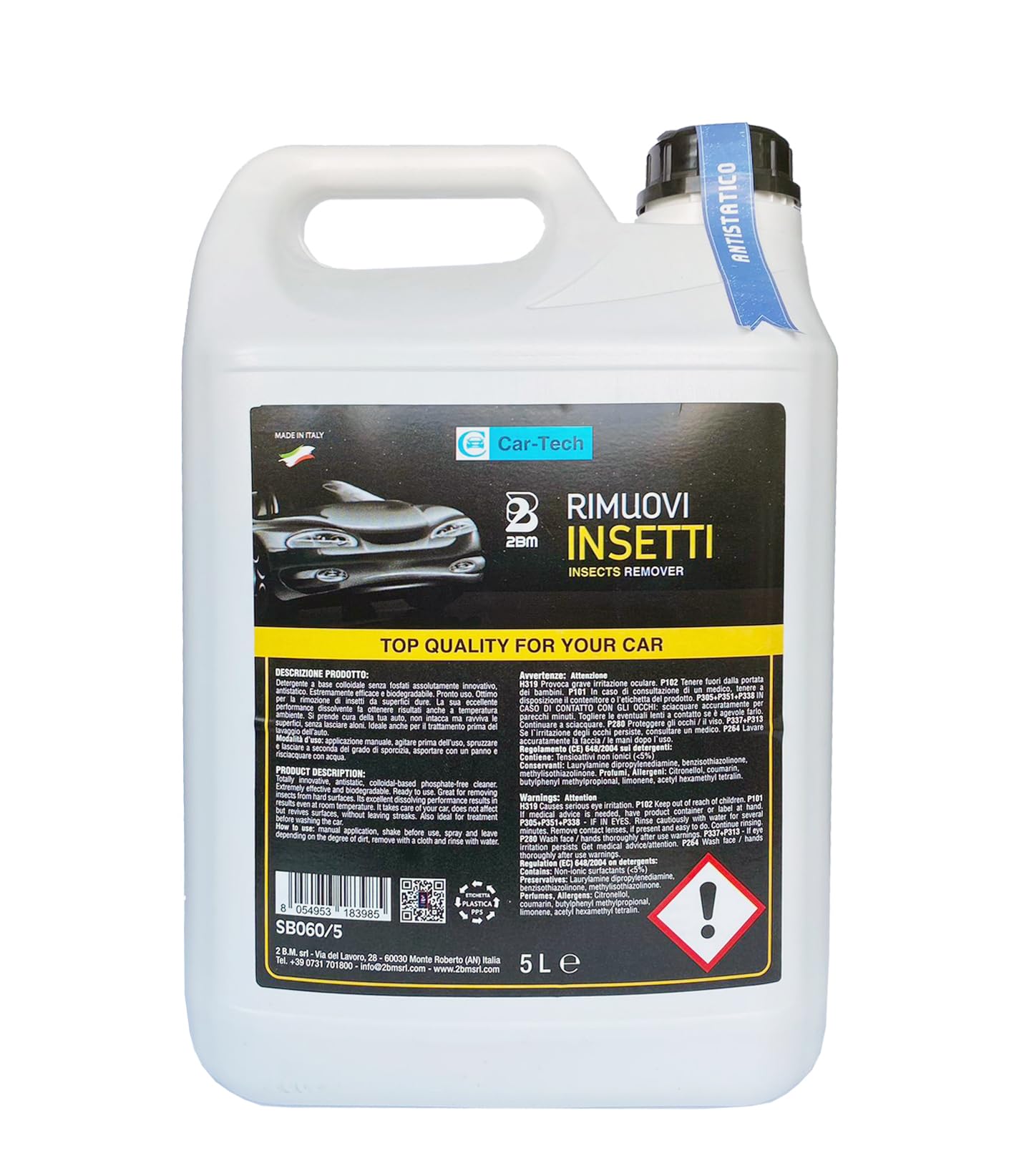 Shampoo Auto Detergente E Lucidante Car-Tech 2BM - 1 Litro, Con Essenza Di Lavanda - Foto 6
