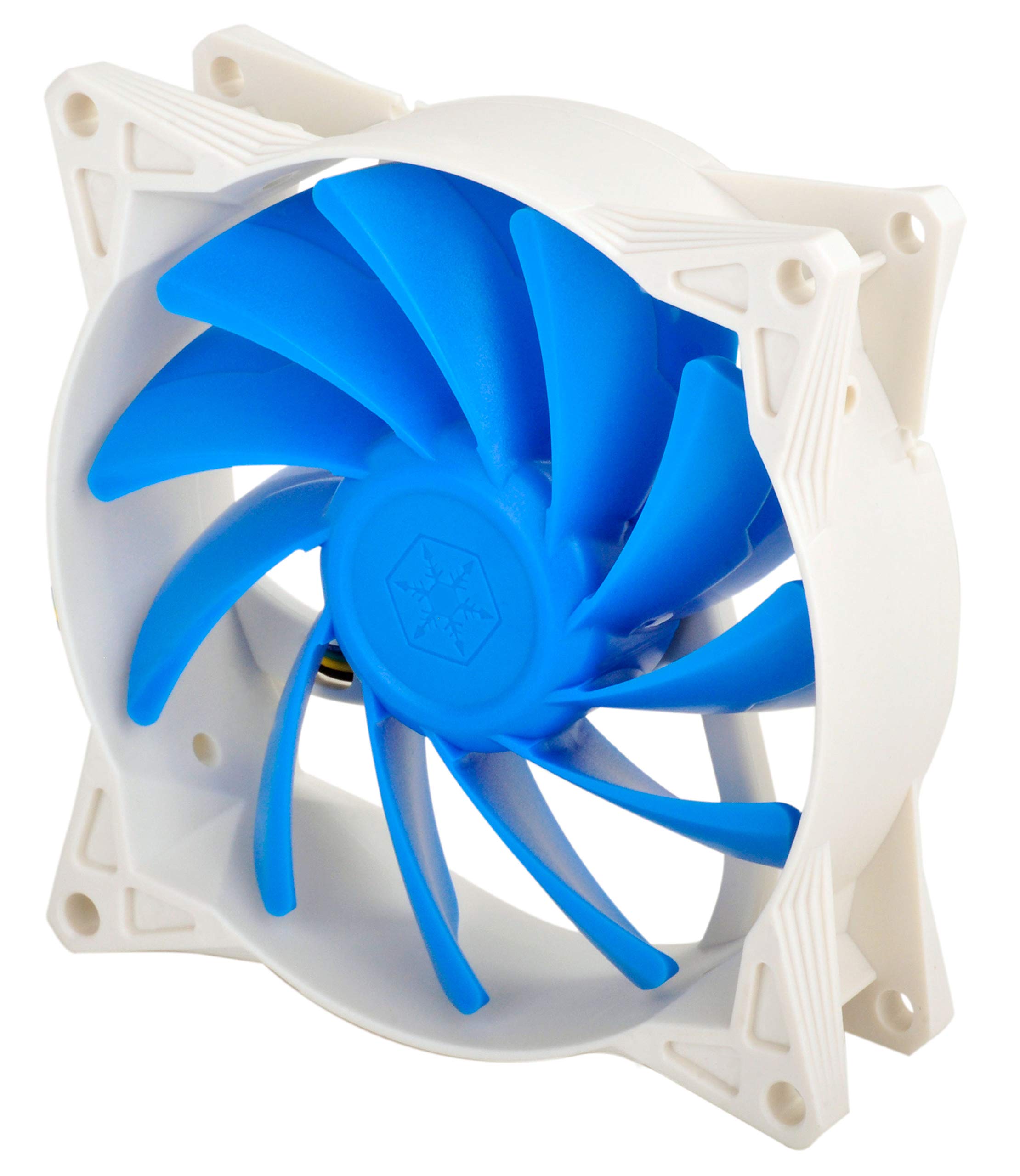 Silverstone ventola con gomma antivibrazione Pads raffreddamento 92 mm