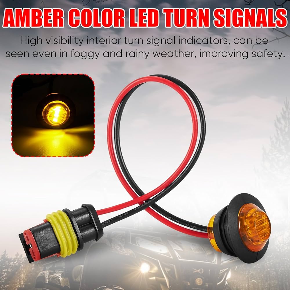 RT 58728 専用 Amazon.com: Blogole Pre-Wired ATV UTV Turn Signal Kit
