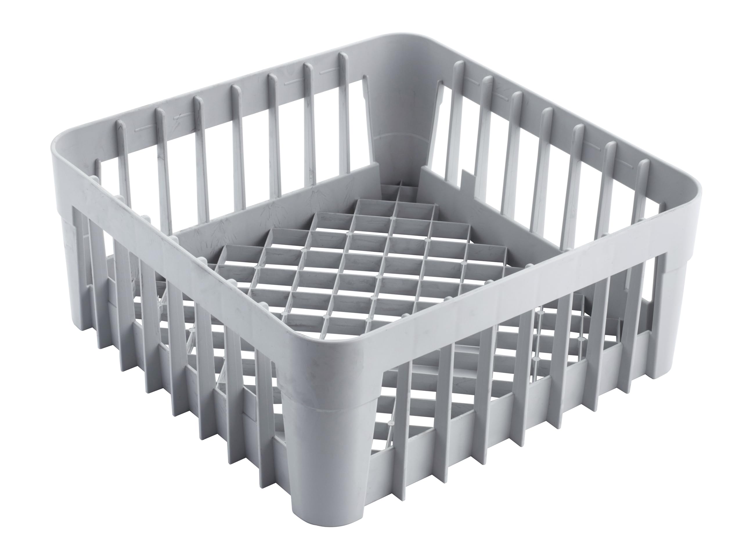 METRO Professional Cesta para lavavajillas GBL3500, polipropileno, 50 x 50 cm, para piezas pequeñas, color gris