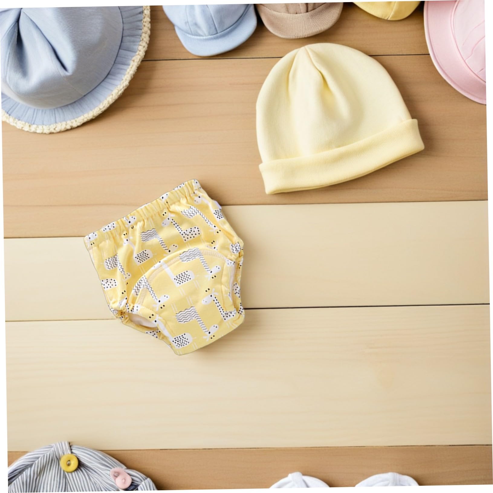 ibasenice Culottes D’apprentissage Respirantes et Anti-fuite Lot de 6 pour Bébé en Coton 8-12kg, pour L’apprentissage Propreté