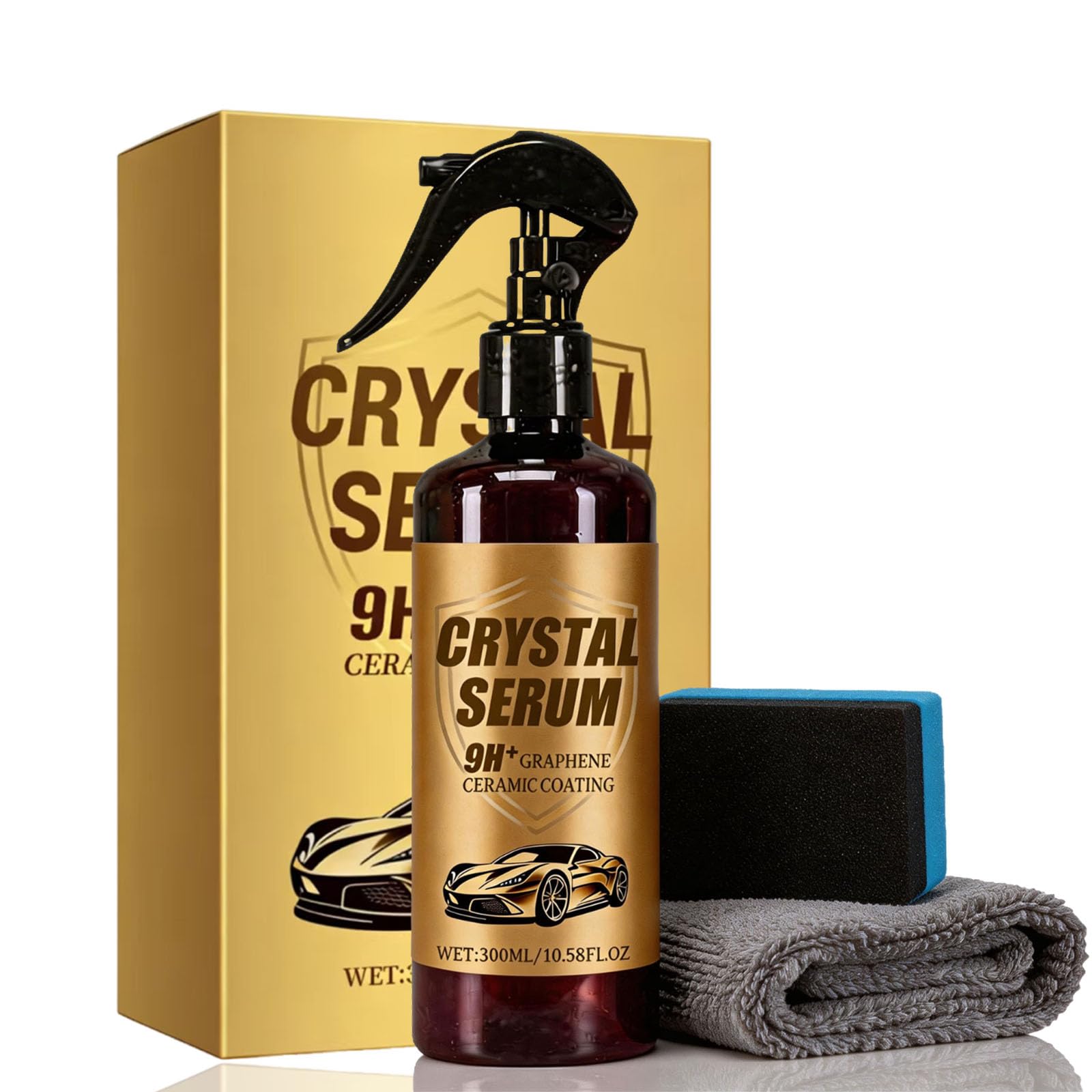 Amazon.com: PTZ Crystal Serum, 300ml Advanced Graphene Ceramic