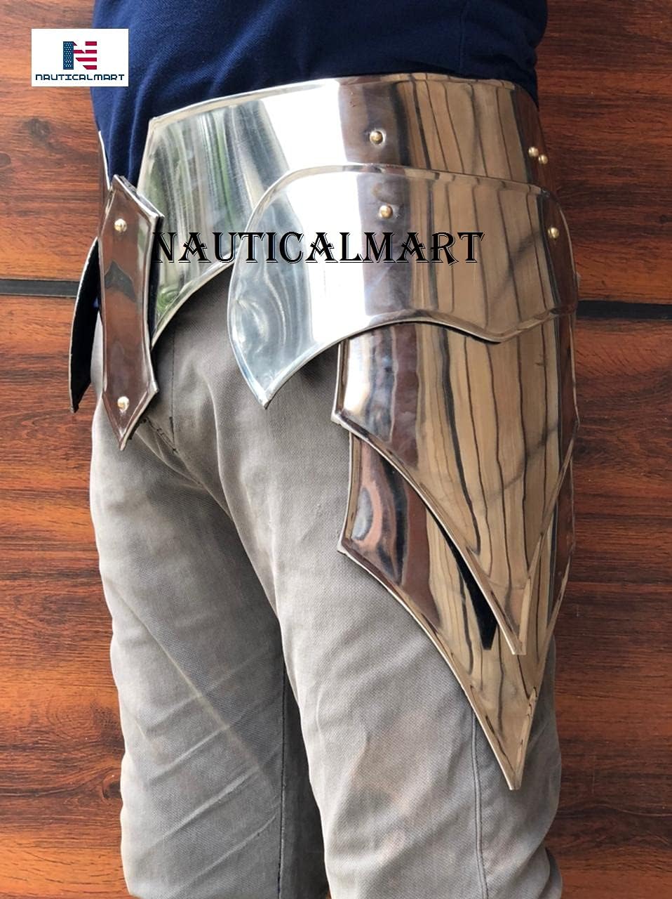 Nautical-Mart Steel Tasset Belt For Man