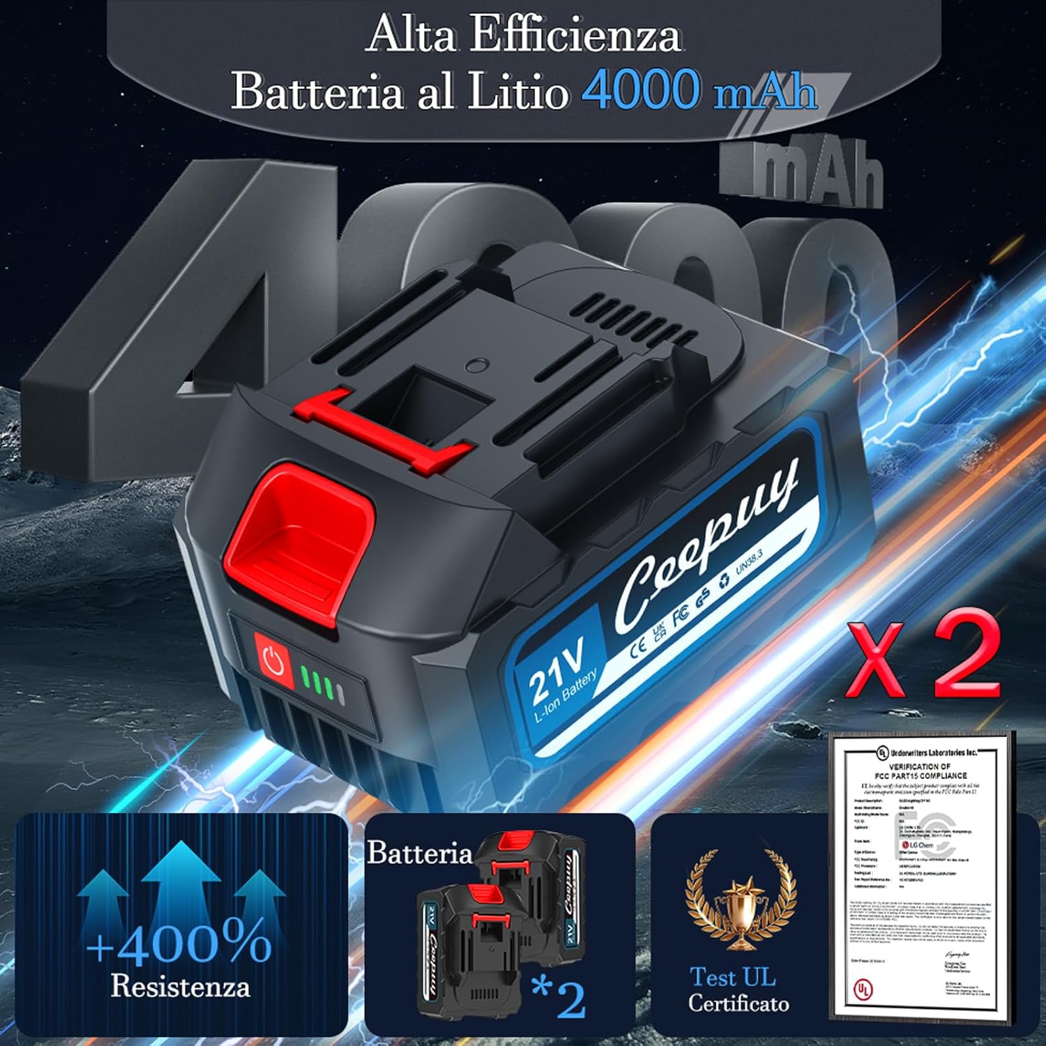 Mini Motosega a Batteria per Potatura con 8000mah Batterie e Caricatore Rapido, 8 Pollici Sega Con Pompetta Olio e Blocco di Sicurezza per il Taglio del Legno e Giardini - Immagine 4