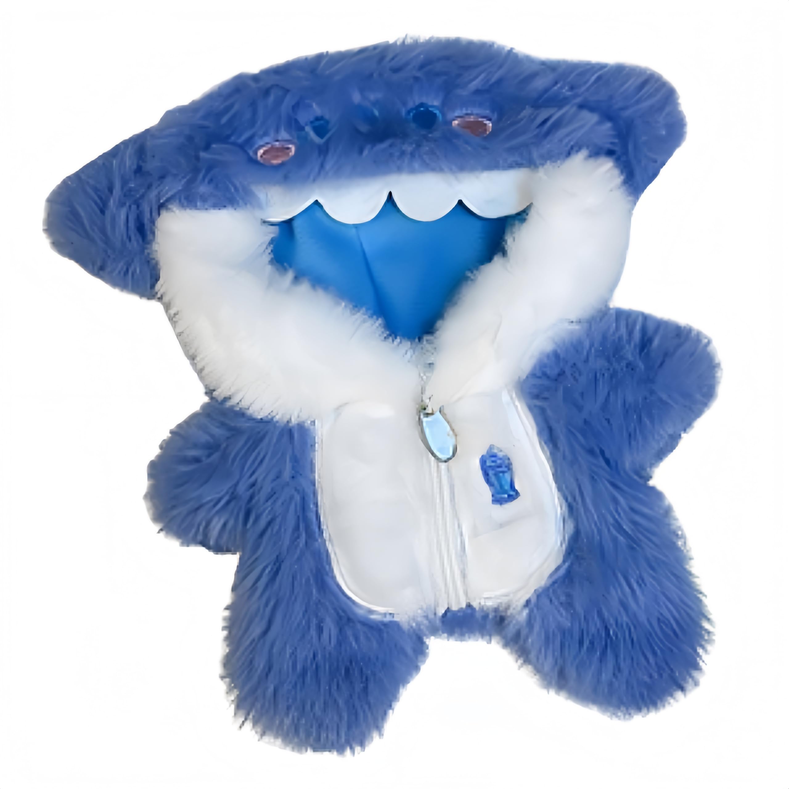 【海外限定】ZIMOMO LABUBU ぬいぐるみ Blue marbl 海外限定】ZIMOMO ラブブ LABUBU ✨ ドラえもん風のぬいぐるみが登場