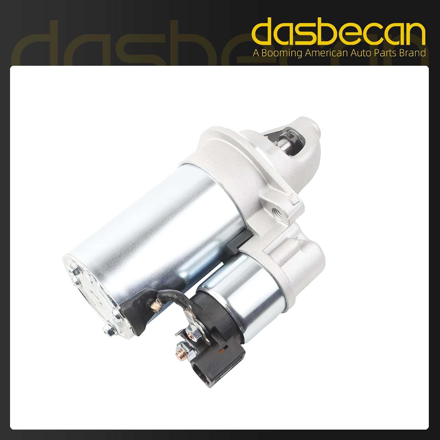 Dasbecan Starter Motor Compatible with Kia Sportage 2017-2021 2.4L Optima 2016-2018 L4 2.0L,Hyundai Tucson Veloster N Elantra 2018-2023 12V 1.2KW CW Replace# 52168 361002G300 361002G300RU