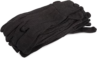 Forney 53300 Brown Jersey Unisex Gloves, Large/X-Large, 6-Pack