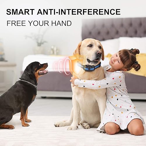 Miniatura 3 de Bark Collar MODUS - Collar antiladridos recargable con vibración de pitido para perros pequeños, medianos y grandes, dispositivo de entrenamiento de