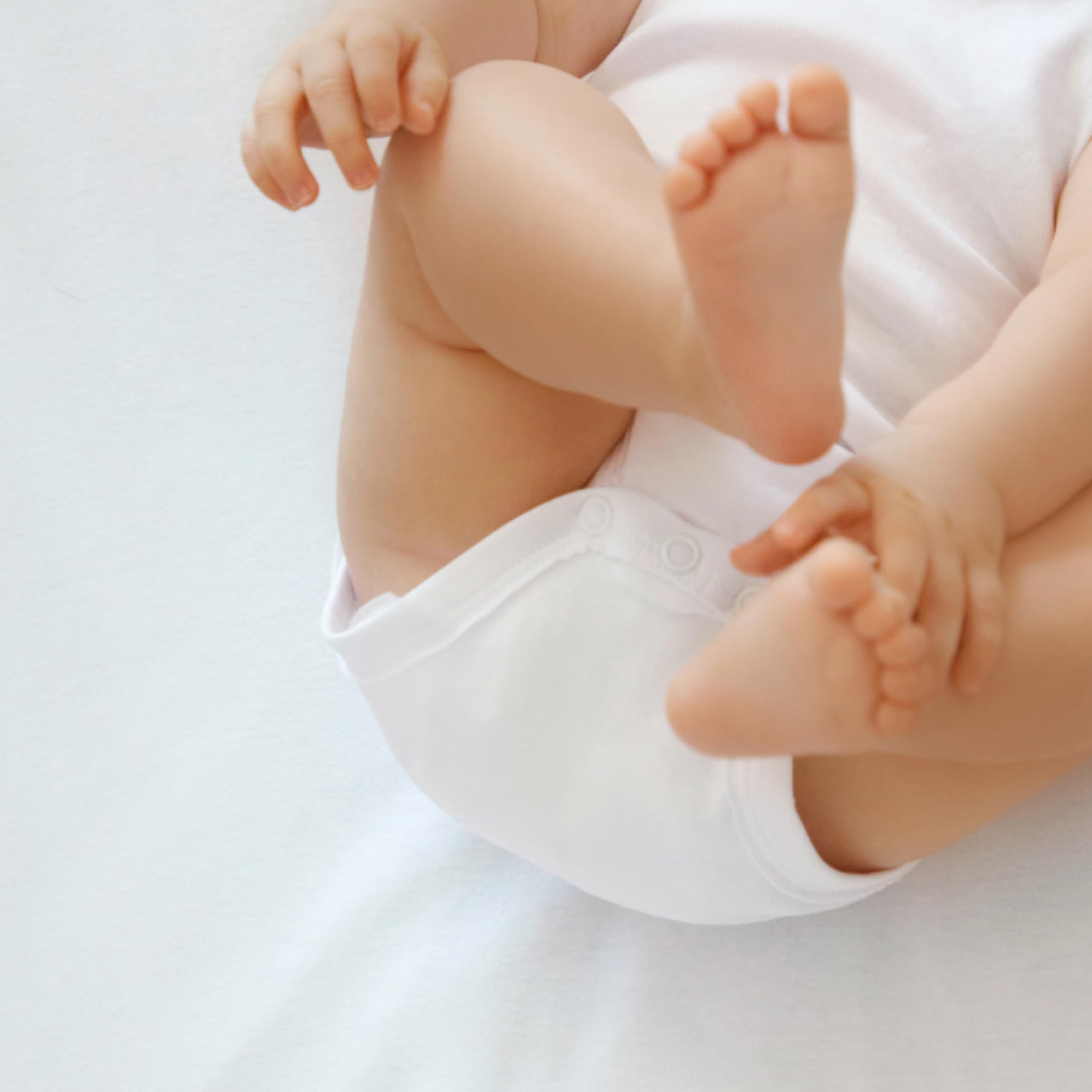 HonestBaby Pack de 5 bodis de manga corta de una pieza 100% algodón orgánico para bebés y niños unisex