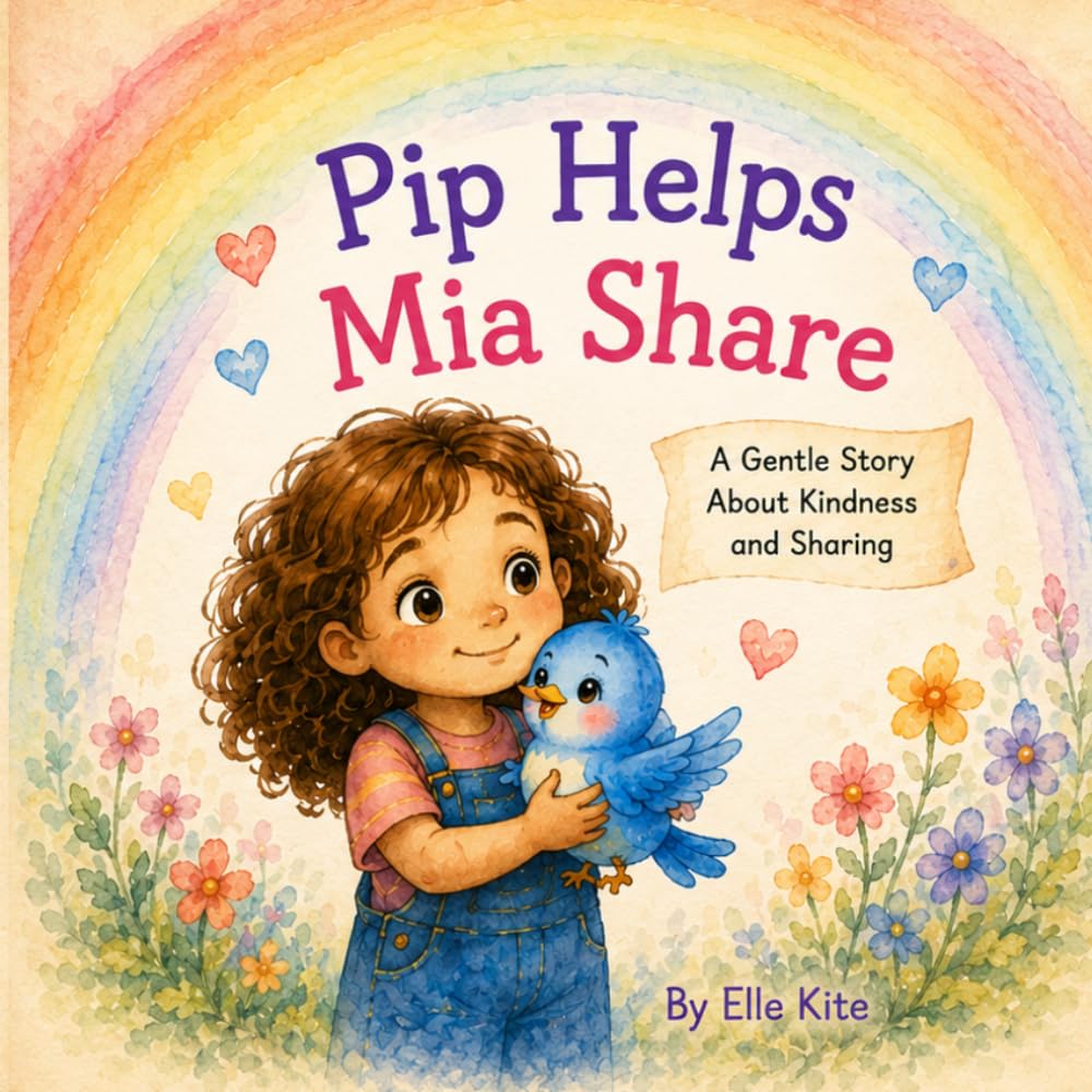 Pip Helps Mia Share: A Gentle Story About Kindness and Sharing