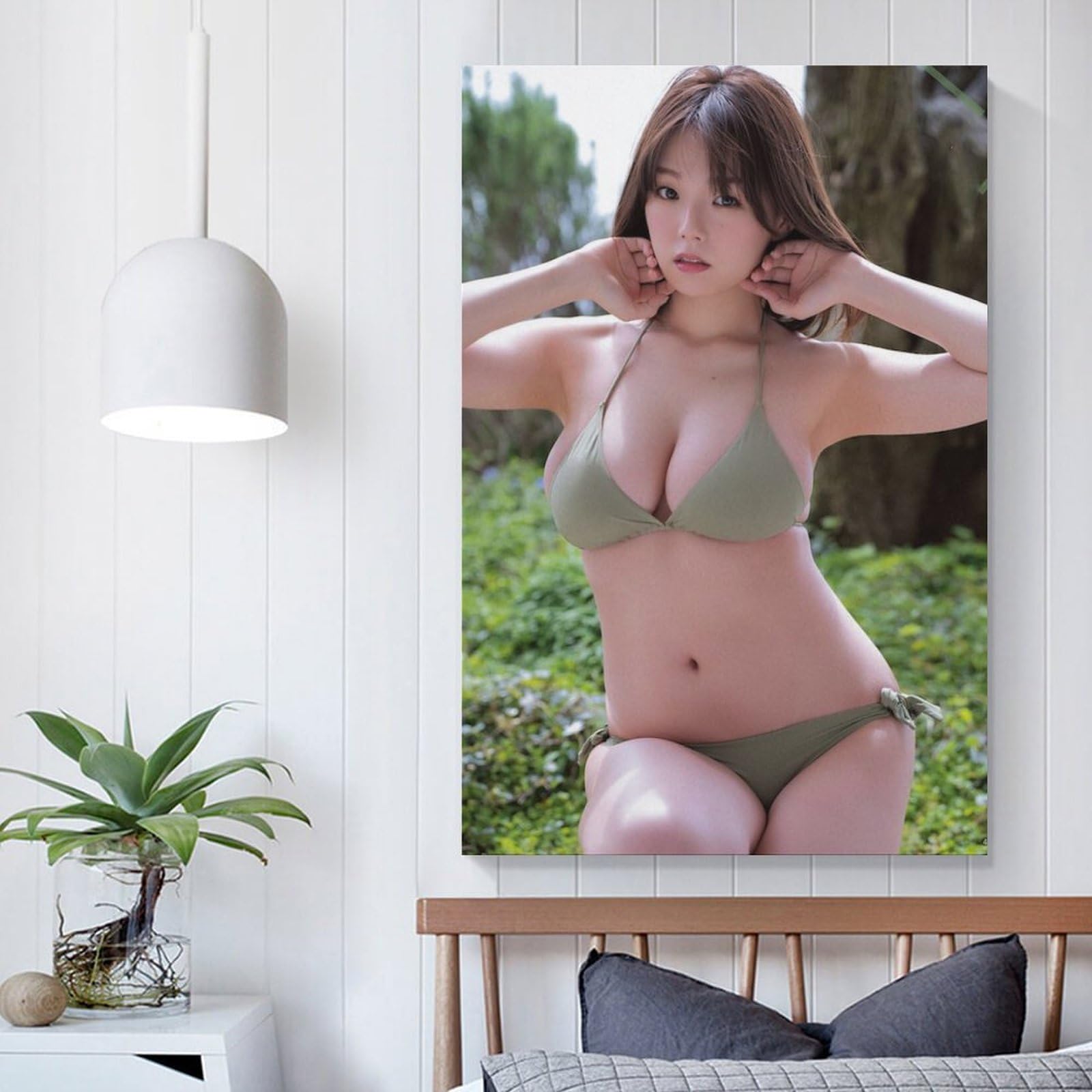 Amazon.co.jp: 篠崎愛写真フォトポスター31 キャンバスアートポスター